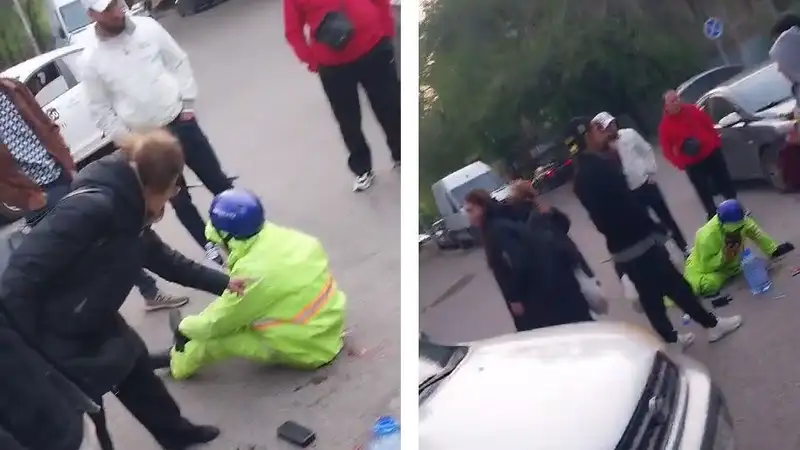 Водитель скутера попал под колеса в Алматы