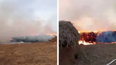 пожар, фото - Новости Zakon.kz от 29.04.2024 01:44