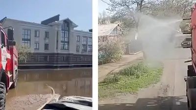 наводнение в России, фото - Новости Zakon.kz от 28.04.2024 23:47