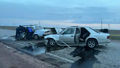 Пять человек погибли в дорожной аварии на севере Казахстана, фото - Новости Zakon.kz от 29.04.2024 14:20