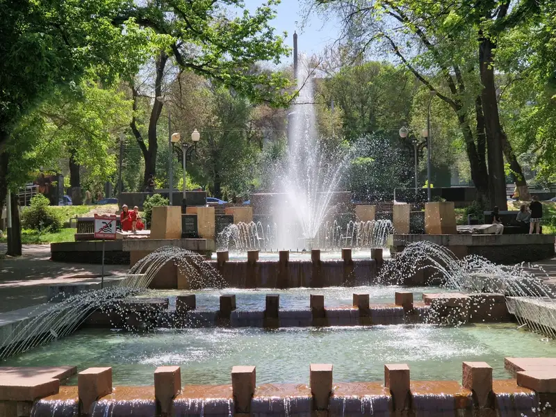 городские фонтаны в Алматы, фото - Новости Zakon.kz от 29.04.2024 10:18