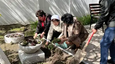 Совет матерей Жамбылской области поддержал экологическую акцию, фото - Новости Zakon.kz от 29.04.2024 16:02