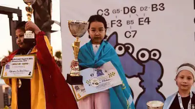 Семилетняя астанчанка стала чемпионкой мира по шахматам, фото - Новости Zakon.kz от 29.04.2024 22:54