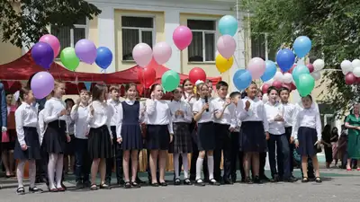 школа, Казахстан, выпускной , фото - Новости Zakon.kz от 30.04.2024 15:59