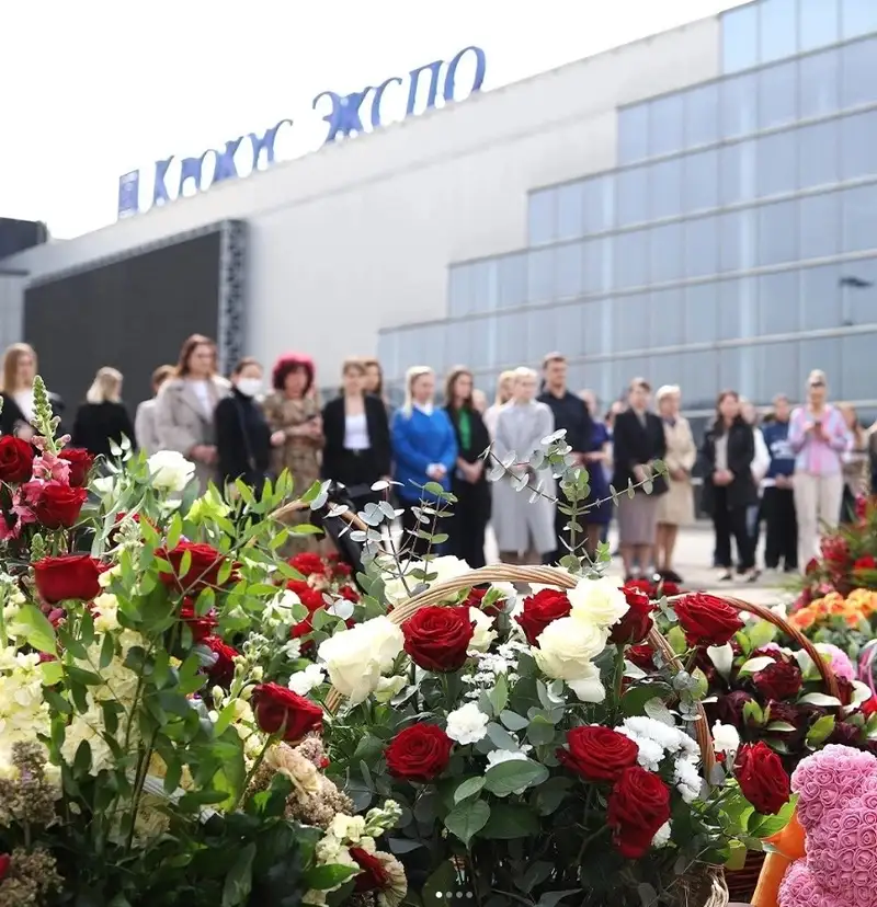 40 дней после теракта в Крокус сити холле, фото - Новости Zakon.kz от 30.04.2024 14:52