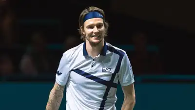 Александр Бублик провел матч четвертого круга в одиночном разряде, фото - Новости Zakon.kz от 30.04.2024 15:59