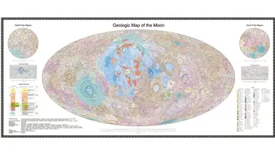карту Луны разработали в Китае