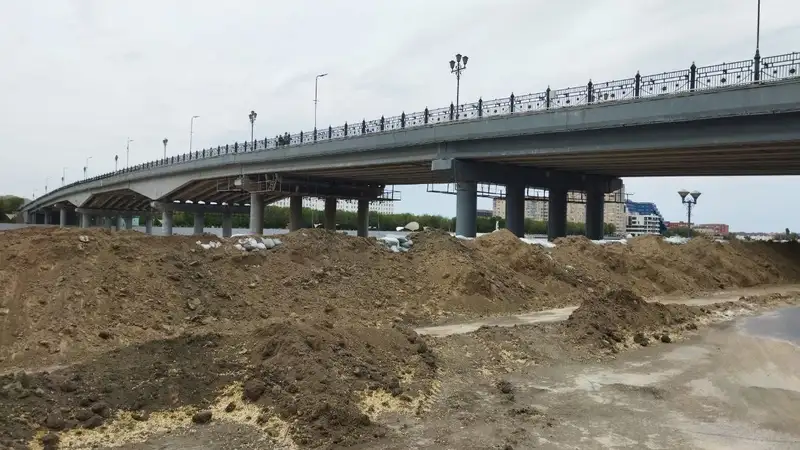 Атырау в преддверии паводков, Атырау готовится к большой воде, фото — Новости Zakon.kz от 30.04.2024 19:09
