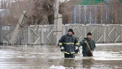 Казахстан, помощь, наводнение 