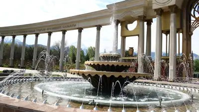 фонтаны, Алматы, открытие сезонов фонтанов