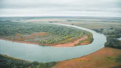 река Жайык, фото - Новости Zakon.kz от 01.05.2024 09:34