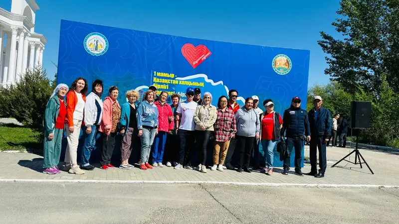 Как отметили День единства в регионах Казахстана, фото - Новости Zakon.kz от 01.05.2024 16:10