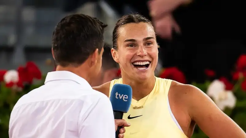 Арина Соболенко прокомментировала предстоящий матч с Еленой Рыбакиной в полуфинале "Мастерса" в Мадриде