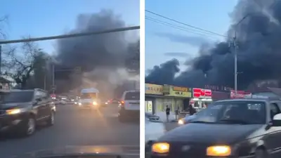 пожар, фото - Новости Zakon.kz от 02.05.2024 20:56