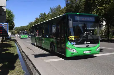 Автобус, автобусная полоса, БРТ, BRT, скоростные автобусные линии, фото - Новости Zakon.kz от 13.05.2024 16:44