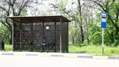 остановка, агломерация, отдаленные села, фото - Новости Zakon.kz от 06.05.2024 12:50