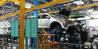 Автомобилестроение, машиностроение, машины, машиностроительная отрасль, работники, люди на производстве , фото - Новости Zakon.kz от 20.06.2024 08:31