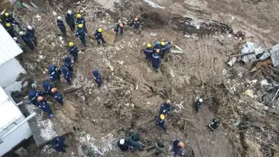 Оползень сошел в Талгарском районе, фото - Новости Zakon.kz от 02.05.2024 14:46