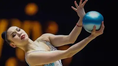 Художественная гимнастика Золото ЧА-2024, фото - Новости Zakon.kz от 03.05.2024 14:52