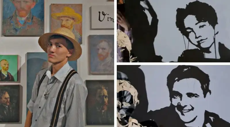 Портреты из тени: необычное творчество алматинца восхитило соцсети