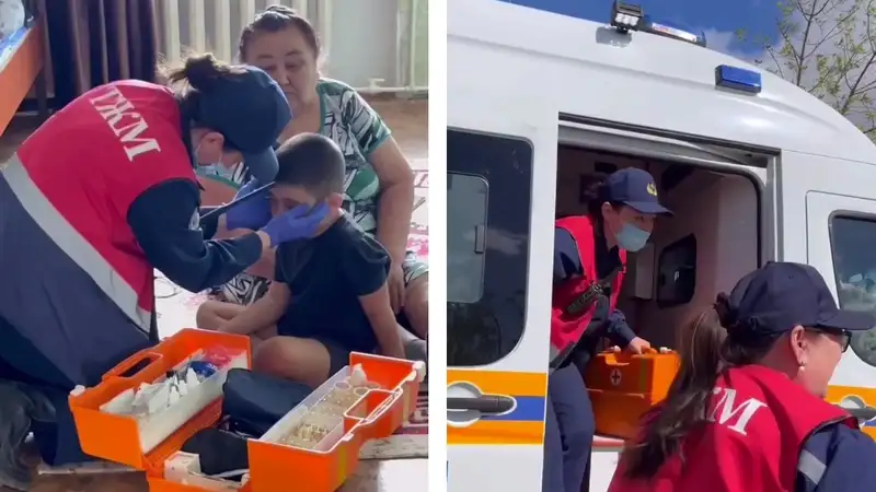 Более 2300 человек в эвакопунктах ЗКО: с пострадавшими работают медики