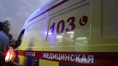 астанчанку доставили в больницу после пожара в донерной, фото - Новости Zakon.kz от 04.05.2024 21:19