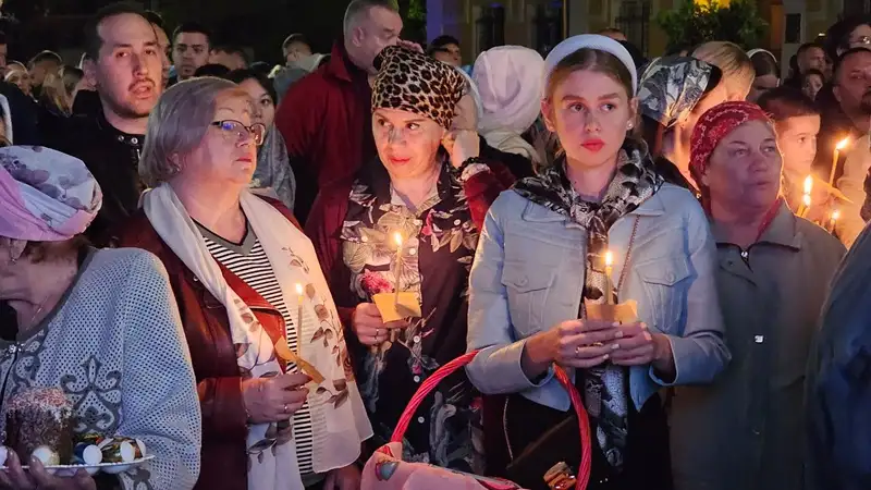 празднование Пасхи, фото - Новости Zakon.kz от 05.05.2024 00:44