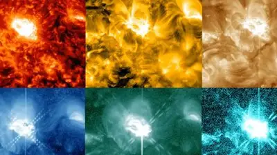 Астрономы сообщили о нескольких солнечных вспышках высшего класса, фото - Новости Zakon.kz от 05.05.2024 03:58