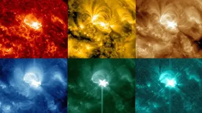 вспышки на Солнце, фото - Новости Zakon.kz от 06.05.2024 00:14