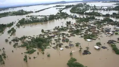 наводнение в Бразилии, фото - Новости Zakon.kz от 05.05.2024 18:42