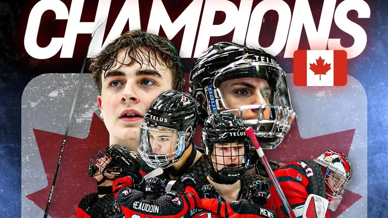 Хоккеисты Канады в пятый раз выиграли юниорский Чемпионат мира
