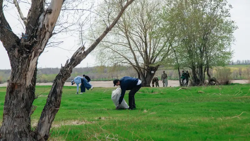 уборка, фото - Новости Zakon.kz от 07.05.2024 14:46