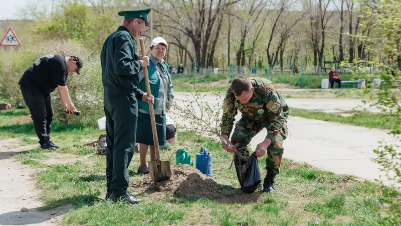 уборка, фото - Новости Zakon.kz от 07.05.2024 14:46