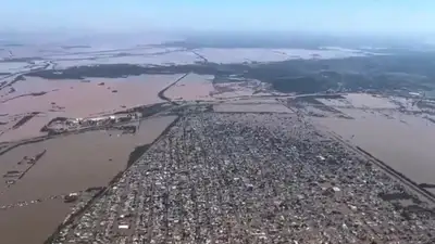 наводнение в Бразилии, фото - Новости Zakon.kz от 08.05.2024 09:41
