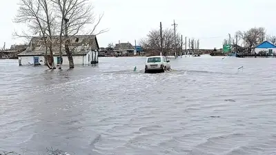 Вторая волна паводков продолжается в двух регионах Казахстана , фото - Новости Zakon.kz от 09.05.2024 01:15