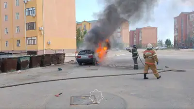 пожар, фото - Новости Zakon.kz от 08.05.2024 14:28