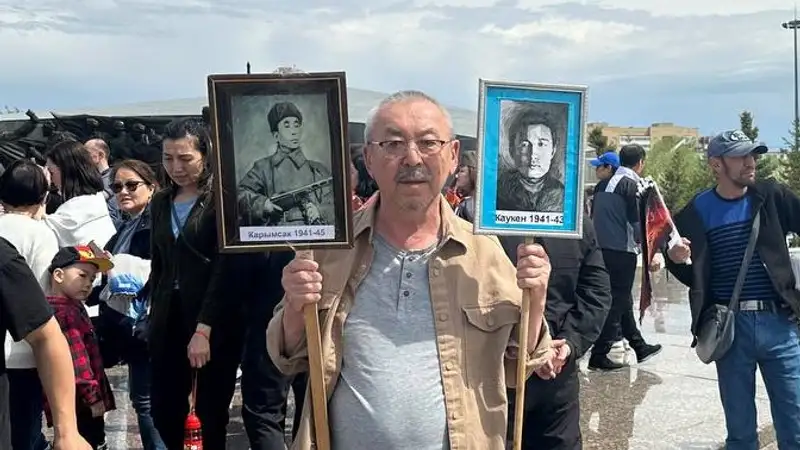 Астана, День Победы, ВОВ , фото - Новости Zakon.kz от 09.05.2024 15:23