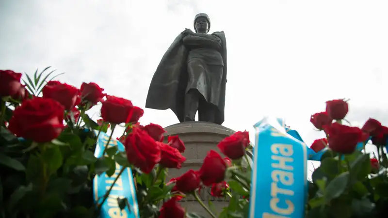 Астана, День Победы, ВОВ   , фото - Новости Zakon.kz от 09.05.2024 15:23