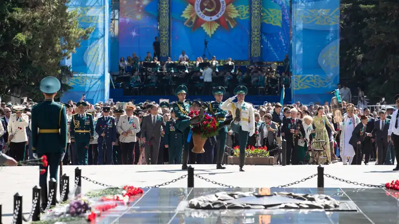 Алматы, День Победы, фото — Новости Zakon.kz от 09.05.2024 11:43
