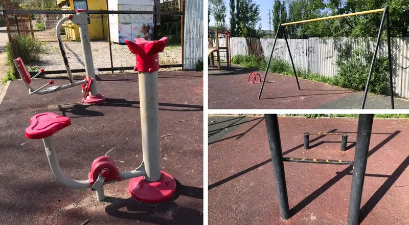 Опасное развлечение: как не омрачить досуг на детской площадке, фото - Новости Zakon.kz от 10.05.2024 15:53
