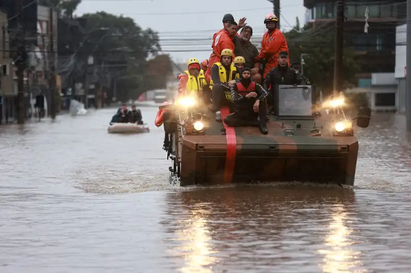 Число жертв от наводнения в Бразилии выросло до 113 человек, фото - Новости Zakon.kz от 11.05.2024 10:02