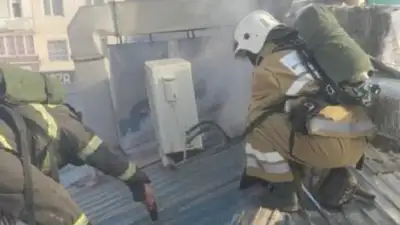 Пожар, фото - Новости Zakon.kz от 11.05.2024 08:55