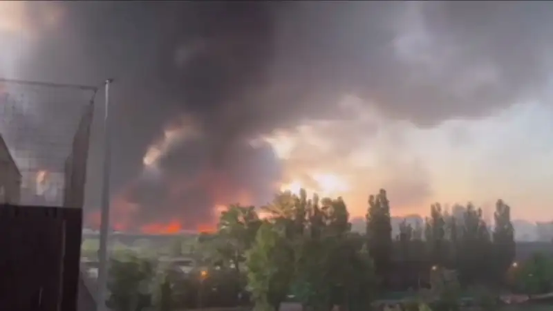 В Польше сгорел крупный торговый центр