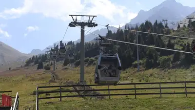 канатная дорога, фото - Новости Zakon.kz от 12.05.2024 10:56