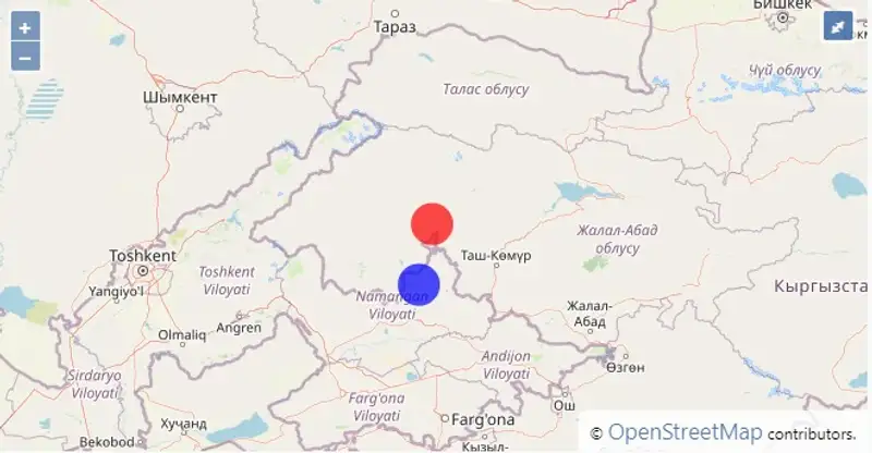 Землетрясение в Узбекистане и Кыргызстане, фото - Новости Zakon.kz от 13.05.2024 13:30