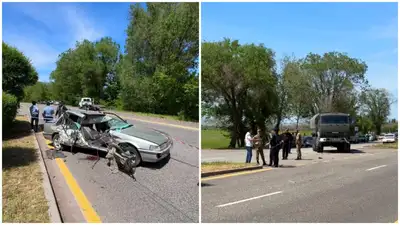 Смертельная авария с участием военного грузовика произошла в Жетысуской области