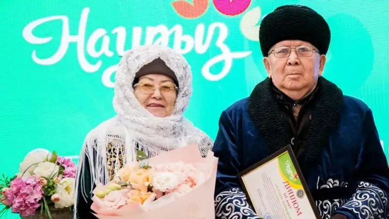 Бриллиантовая свадьба, муж и жена, 60 лет, Талдыкорган