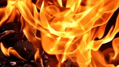 Крупный пожар потушили огнеборцы в ТЦ на станции Достык