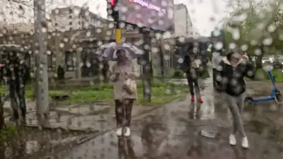 Проливные дожди возвращаются в Алматы, фото - Новости Zakon.kz от 15.05.2024 11:09