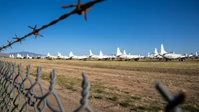 самолеты, кладбище, старые самолеты, фото - Новости Zakon.kz от 16.05.2024 15:20